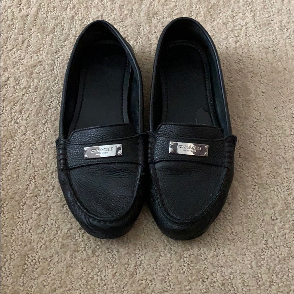 Black Coach Loafers